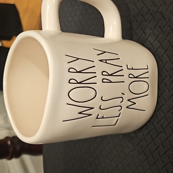 Rae Dunn, worry less. Pray more mug. - Picture 3 of 3